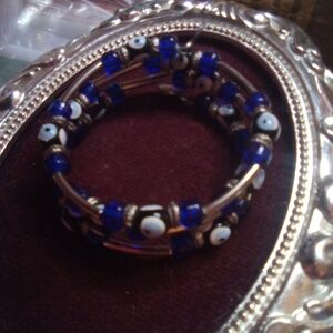Evil eye wrap bracelet